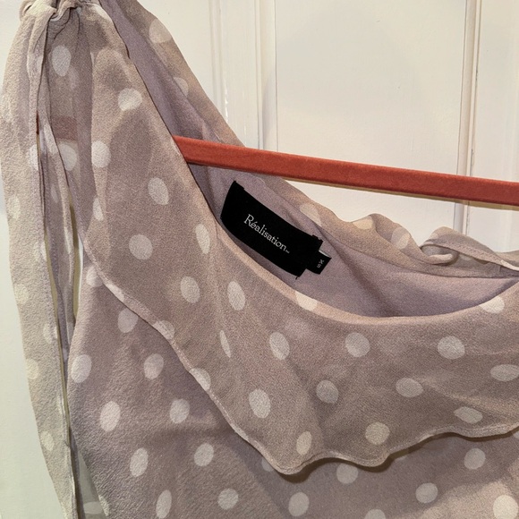 Never Worn! Realisation Par “The Carrie” in Mauve Spot. Size XS - Picture 5 of 7